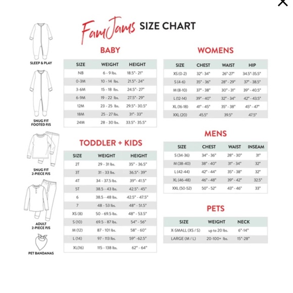 Honest Baby Clothing Jumbo Fair Isle Matching Family Holiday Pajamas Women’s XL - Picture 4 of 6